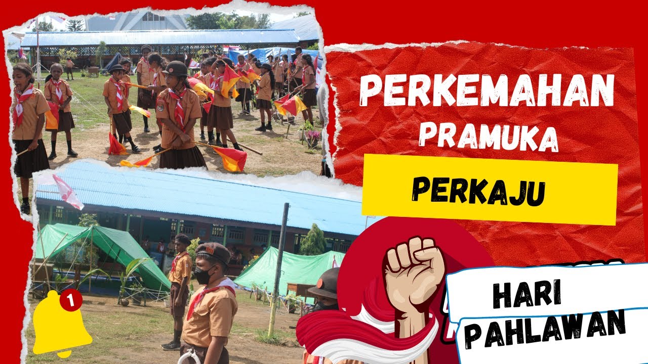 PERKEMAHAN KAMIS-JUMÁT (PERKAJU)// HARI PAHLAWAN// SD XAVERIUS 2 MERAUKE.
