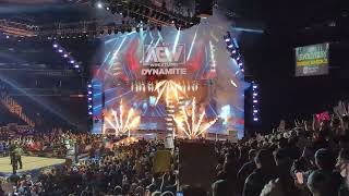 AEW Dynamite intro in Phoenix February 7, 2024