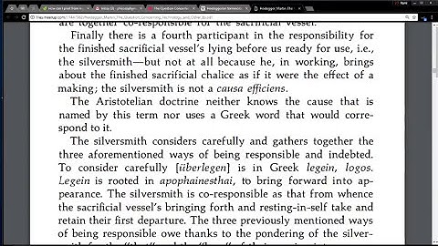 "The Question Concerning Technology" 2 (M. Heidegger)