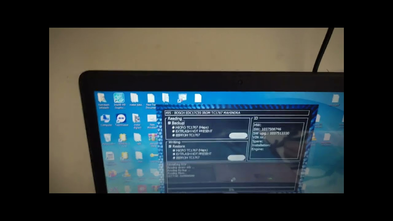 mahindra scorpio EDC 17c55 ECU by ktag read n write