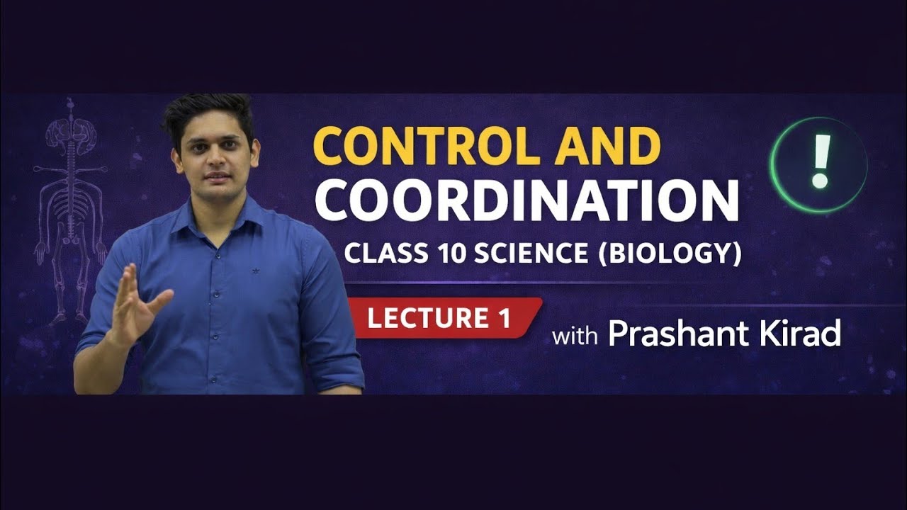 Control And Coordination By Prashant Bhaiya (PK) From Abhay Batch Science.
