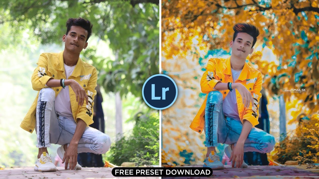 Lightroom Photo Editing Background Color Change | Orange & Yellow Preset -  SK EDITZ - YouTube