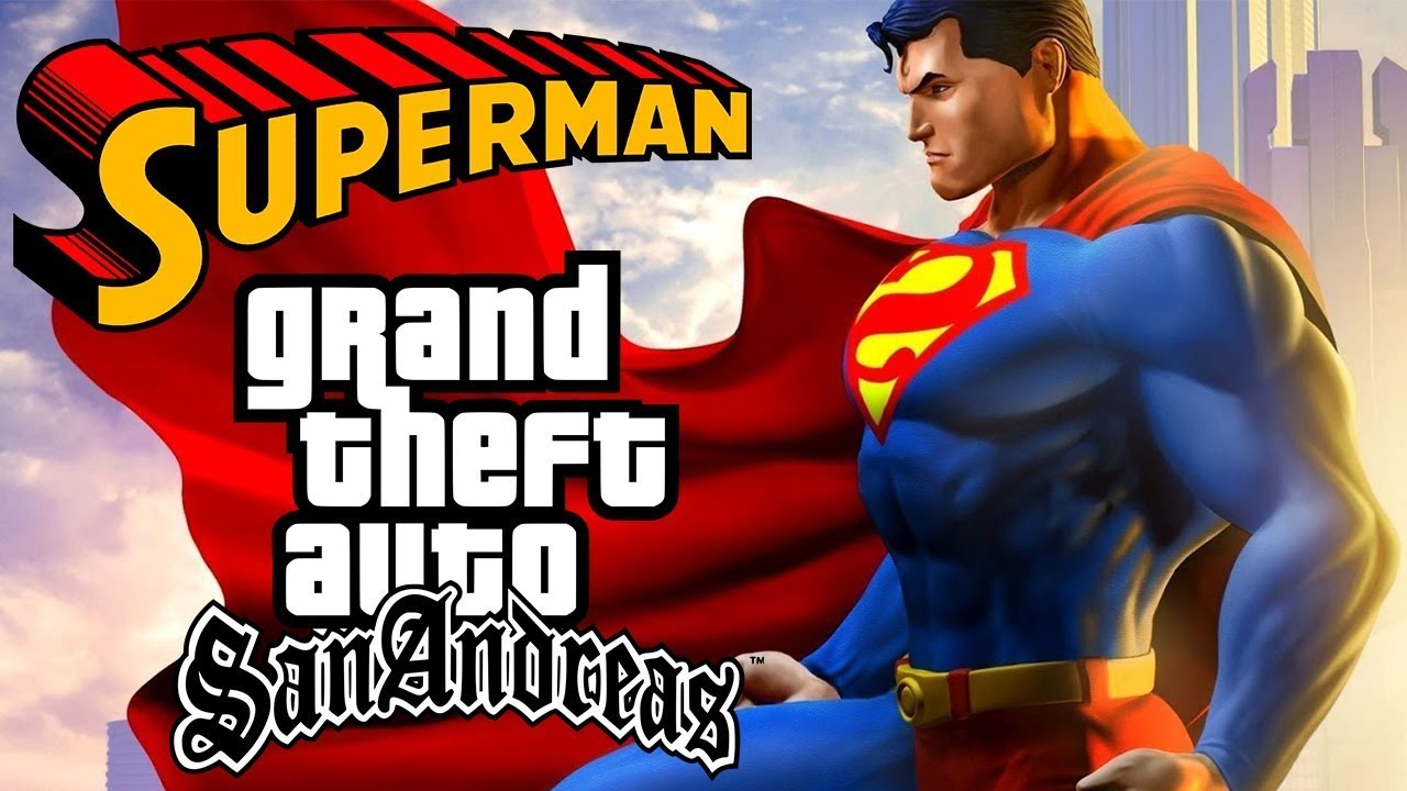 how to download GTA San Andreas superman mod - YouTube