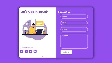 Создание адаптивной формы обратной связи с использованием HTML и CSS | Урок по веб-разработке