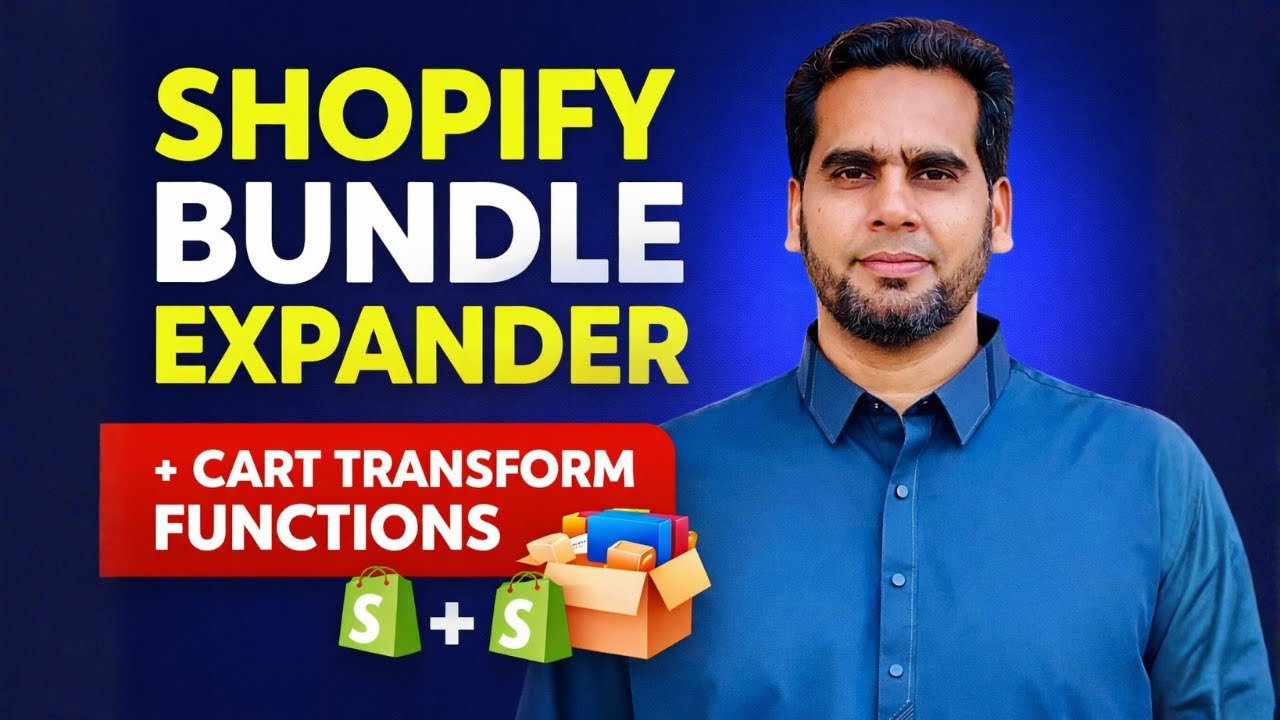 🎁 Build a Shopify Bundle Expander with Cart Transform Functions - YouTube