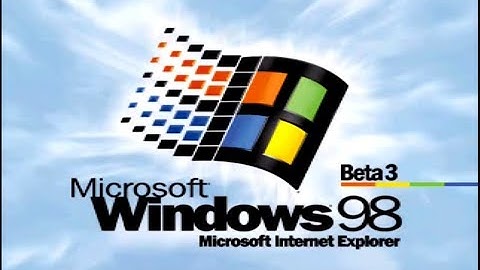 Windows 98 Beta 3 (Memphis Build 1658)