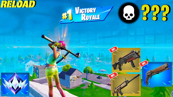 High Elimination Unreal Ranked Solo Reload Zero Build Win Gameplay | Fortnite Chapter 6