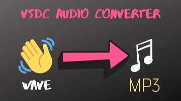 Convert WAV to MP3 Audio Files using VSDC AUDIO CONVERTER