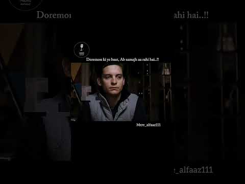 Doremon ki bat aj samjh ayi 😔 #brokenheart #sad #shayrisafar #like #sadstory #doremon #spiderman