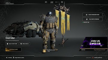 OUTRIDERS [# 09] 2ND DEVASTATOR UPDATE SEISMIC COMMANDER 4 PIECE + ANOMALY