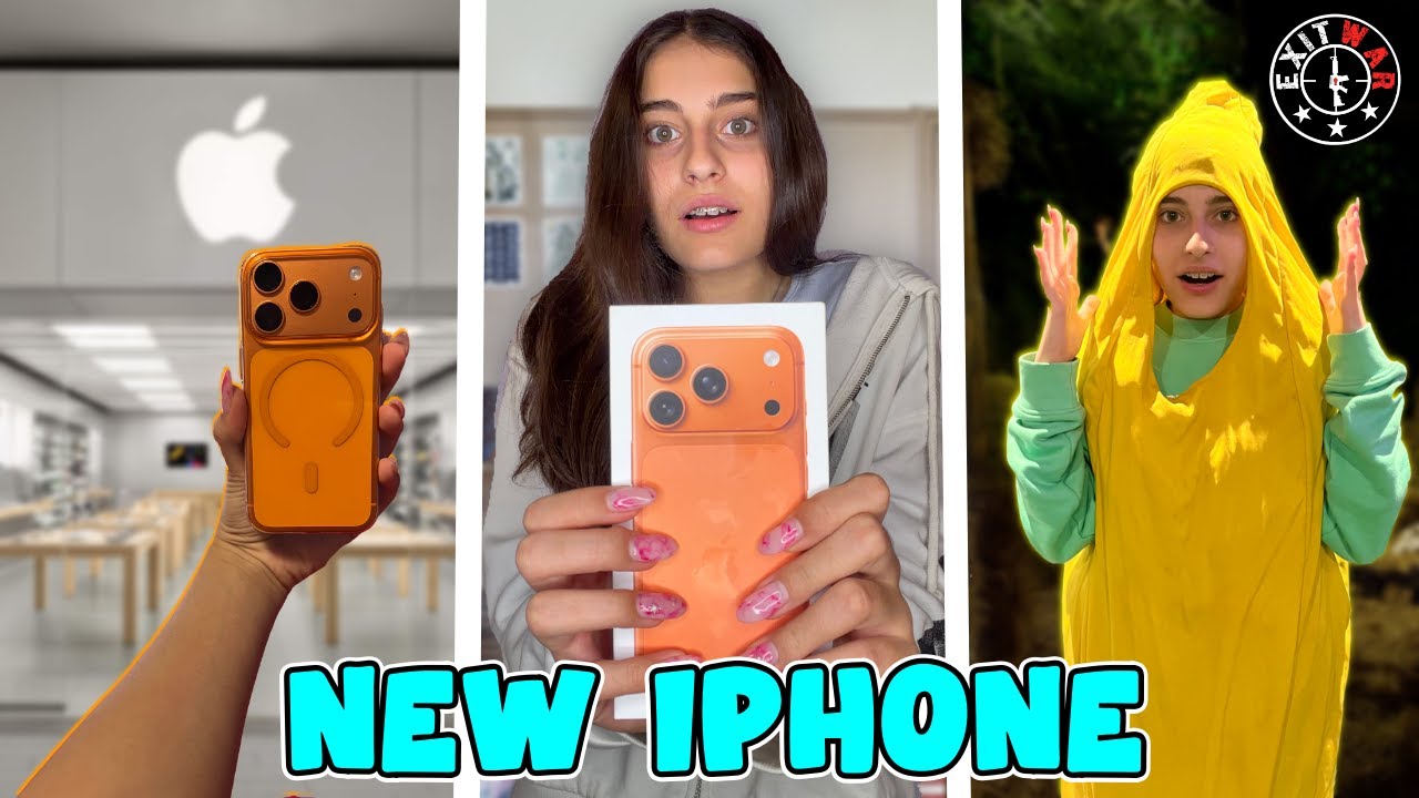 Πήρα το iphone 17 pro και ντύθηκα μπανάνα | Vlog Vivian FT