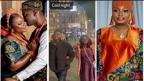 LOVE BIRDS 💕 Yoruba movie actors, Mo Bimpe and Lateef Adedimeji Cold night