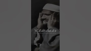 ﴿إِنَّ ٱللَّهَ لَا یَخۡفَىٰ عَلَیۡهِ شَیۡءࣱ﴾  | القارئ محمد صديق المنشاوي #قرآن #اكسبلور #المصحف.
