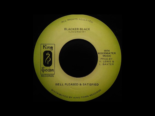 レゲエ　Well Pleased & Satisfied オリジナル WELL PLEASED & SATISFIED - Black On Black [1974] - YouTube