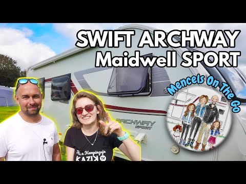 👀 Przyczepa Kempingowa SWiFT Archway Maidwell SPORT - prezentacja przyczepy Mencels On The Go!