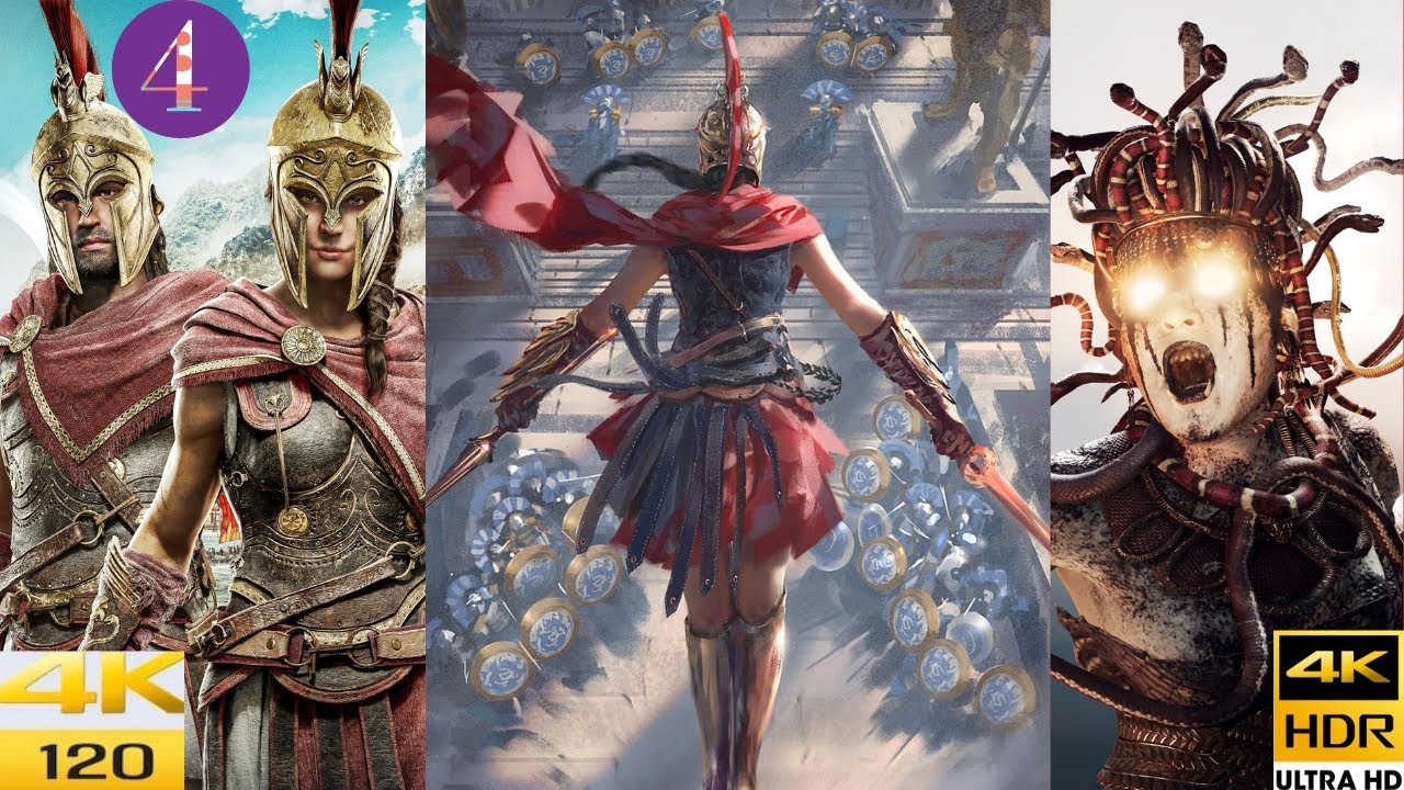 Assassins Creed Odyssey In 4k HDR Ultra Hd 120fps | PlayStation 5 ...