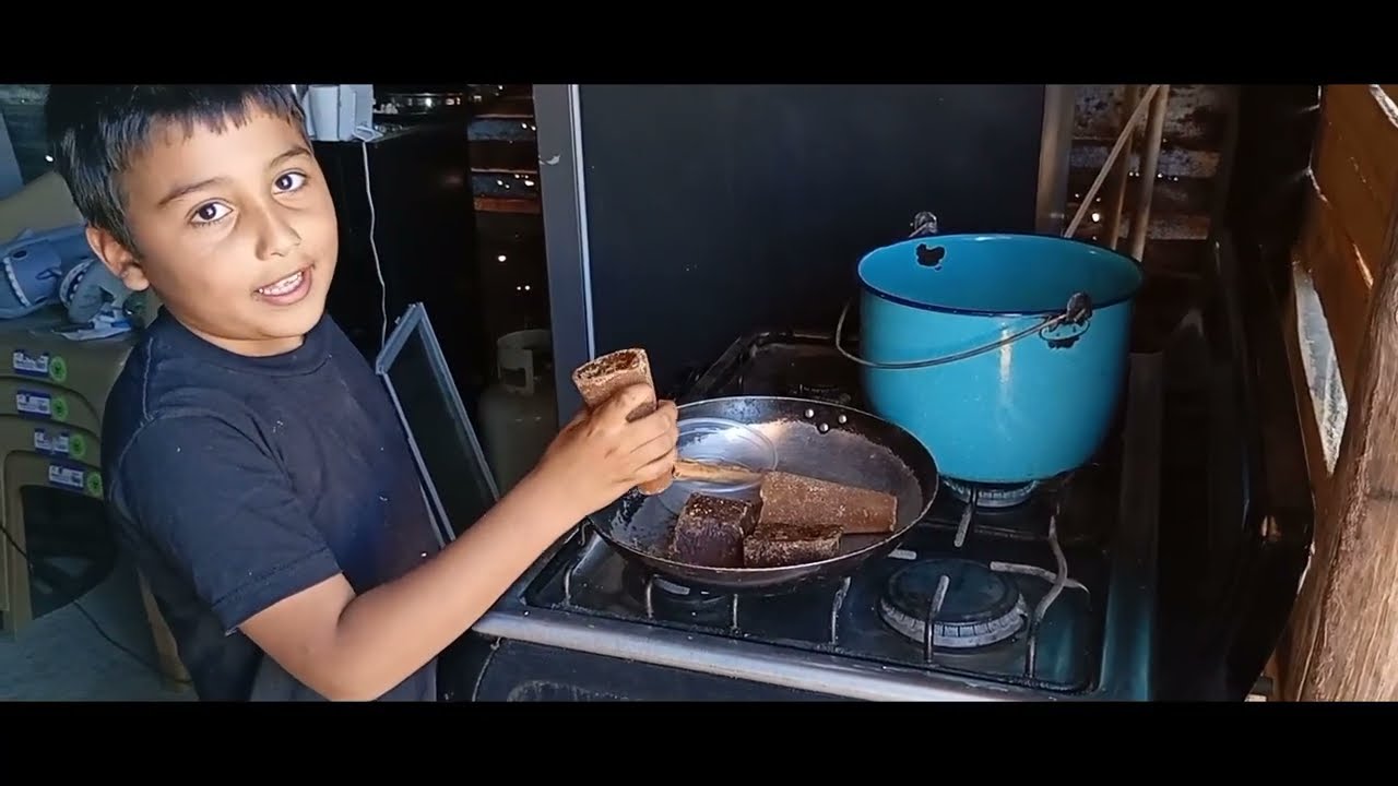 Una Tarde en el Terreno Preparando Capirotada con Mi muñeco ☃️ mi niño hermoso ☀️🌻🌞