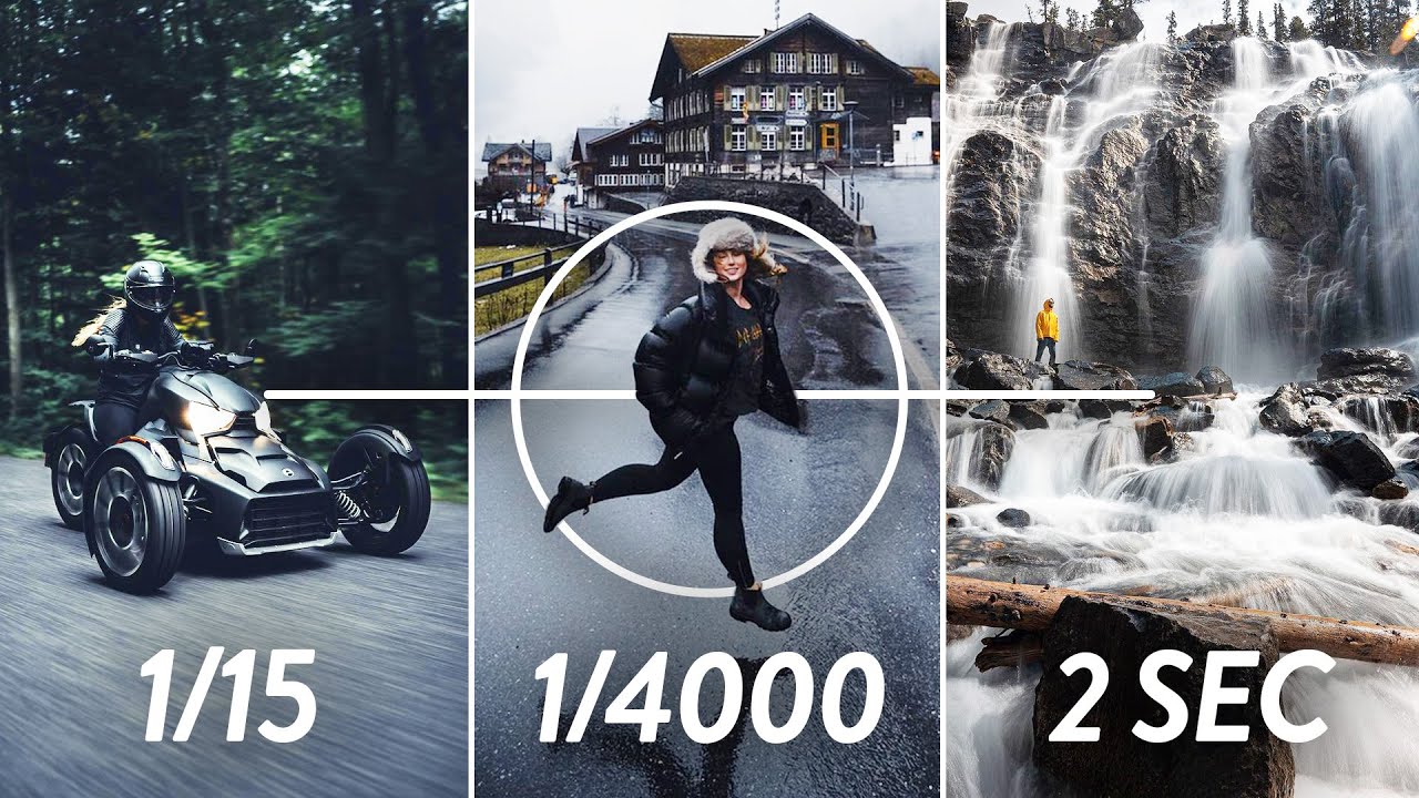 ⁣3 DOPE Photo Effects using ONLY Shutter Speed *Breaking rules for EPIC Results*