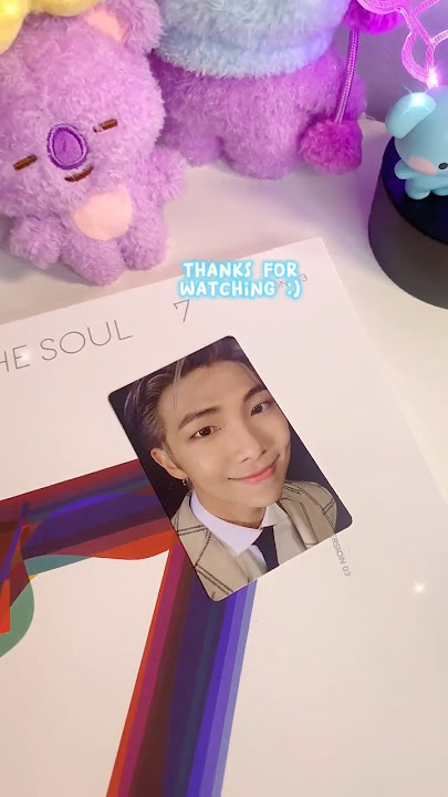 unboxing BTS Map Of The Soul 7 album 💜 I PULLED MY BIAS! 😍 #bts #bangtan #bangtansonyedon #namjoon