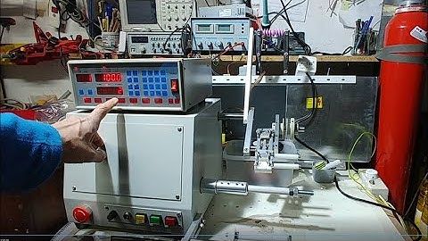 Using a Coil Winding Maschine. Usermanual  Spule Wickler Wickelmaschine