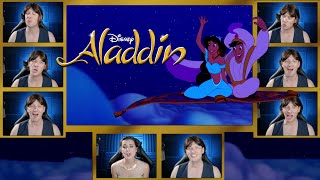 Aladdin | A Whole New World Acapella Cover (Lyric Video)