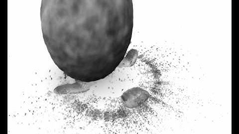 Blender Explode Modifier Test