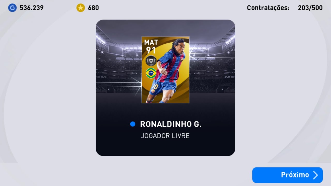 TRICK TO GET LEGENDS RONALDINHO | SUPERSTAR CHALLENGE 1 GIRO GRÁTIS | PES 2021 MOBILE BUG TRUCO