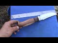 Нож ручной работы от Мастера ручка Кизил Knife handmade from Masters pen Kizil