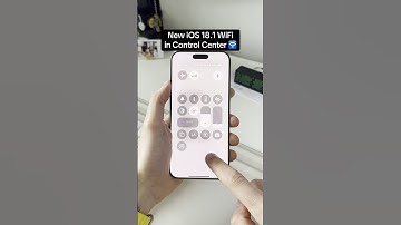 How to ADD WiFi toggle to iOS 18.1 Control Center 🛜#ios18 #customization #controlcenter #widgets
