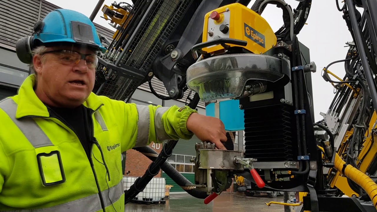 Epiroc RH 3 Bit grinding