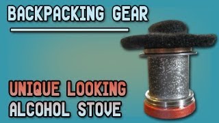 Alcohol Stove unique looking design