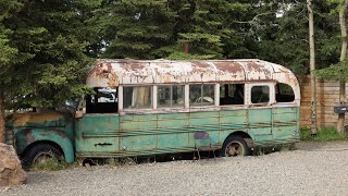 Gold panning class at Gold Daughters & The "Magic Bus' | Alaska Road Trip | EP 4