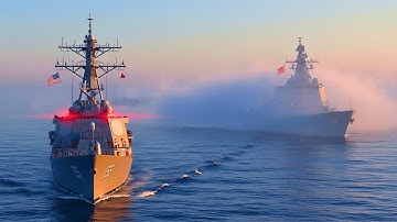 Chinese Destroyer Locks on U.S. Warship — Seconds Later, It’s Gone