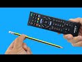 Use a Regular Pencil to Fix Every TV Remote in Your Home in Just 2 Minutes!