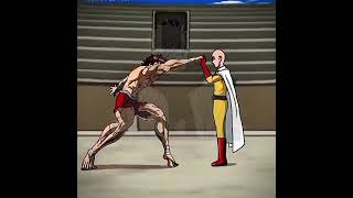 Saitama VS Baki #yhutt3 #edit #op #anime #onepunchman