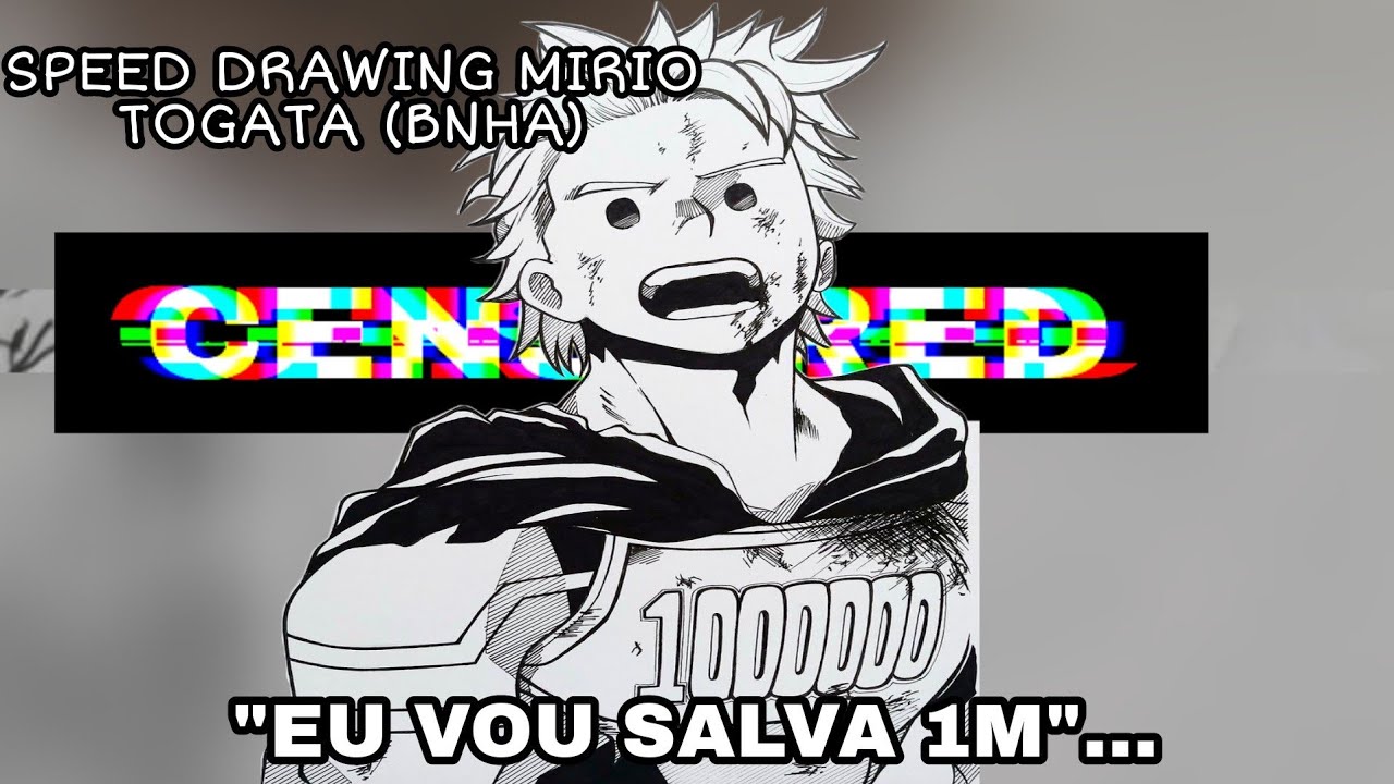 SPEED DRAWING MIRIO TOGATA ( BNHA ) How to draw Mirio Togata 🔥. - YouTube