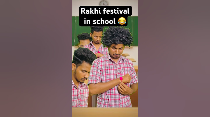 Rakhi festival in school 😂#shorts #comedy #shortvideo