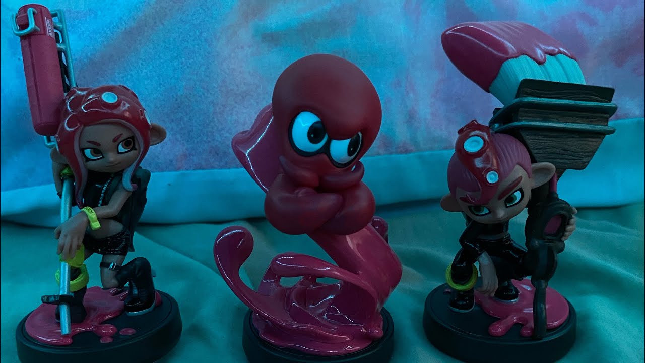 Splatoon 2 Octoling Amiibo Unboxing! (Part 3 of Christmas Amiibo Unboxing)