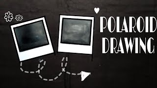 Polaroid drawing|How to draw Polaroid art|Polaroid art