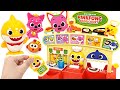 Pinkfong vibration Bell Food court play with Pororo and Baby Shark! | PinkyPopTOY