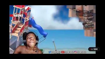 IShowSpeed rages at getting over It