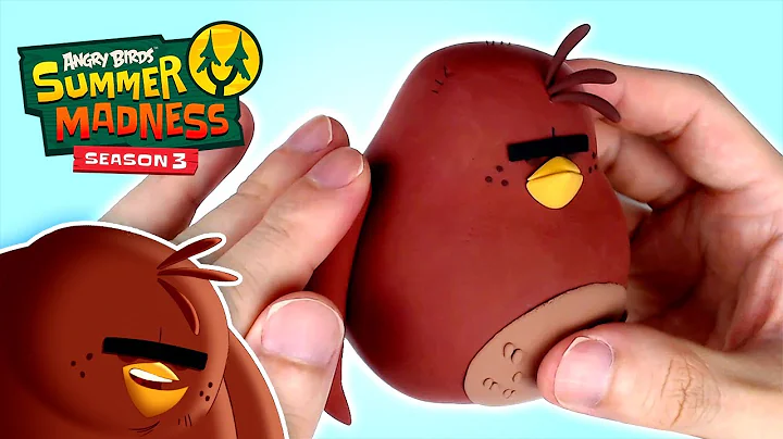 Squash Clay SCULPTS Angry Birds Summer Madness's T...