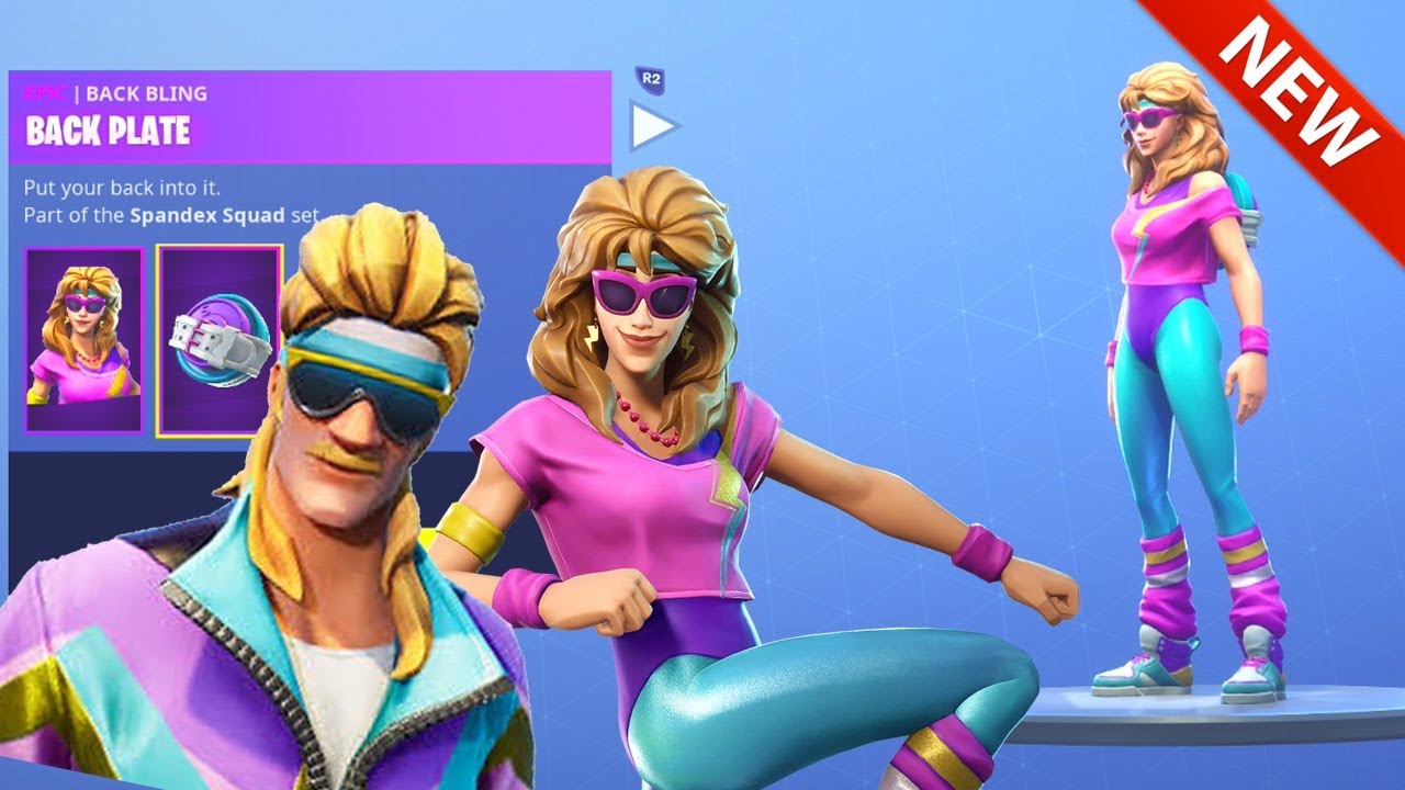*NEW* AEROBIC ASSASSIN & MULLET MARAUDER SKIN! FORTNITE BATTLE ROYALE