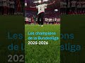 Le Bayern champion d'Allemagne !