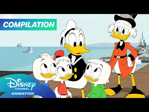 DuckTales Donald Duck FULL Episodes Compilation! 🪿💥 | 3 Hours | @disneychannelanimation