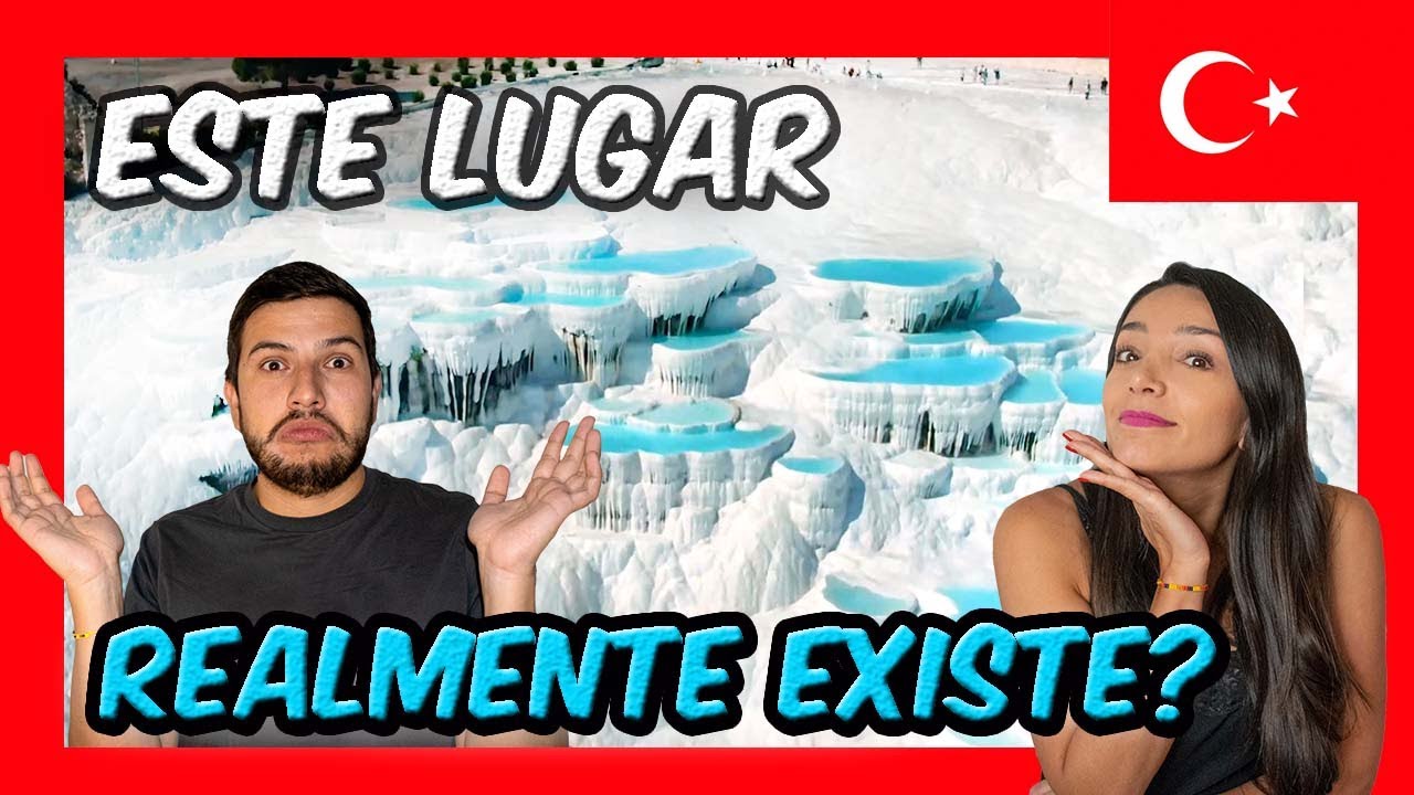 PAMUKKALE Turquia ☁️ El CASTILLO de Algodón y sus Piscinas termales 🇹🇷 4k