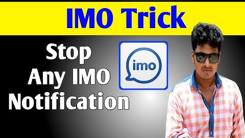 IMO Tricks # Stop IMO Notification # Trending Tech Zone