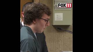 Former Oshkosh West High School student and police officer speak at sentencing