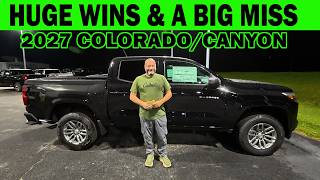 2027 Chevy Colorado | GMC Canyon Huge Wins And 1 Miss (not the g80)