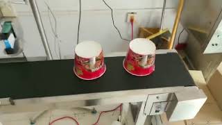 Expiry date batch code printing on the package of Instant noodles